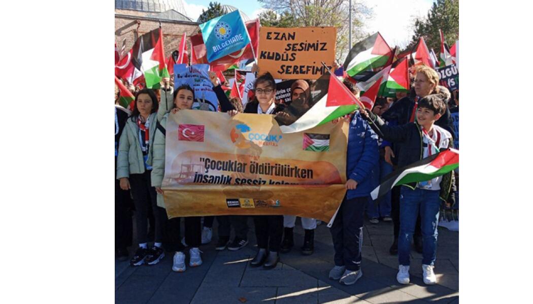 2023 YILI ÇOCUK MECLİSİ PROJESİ(FİLİSTİN MİTİNGİ) faaliyet gorseli
