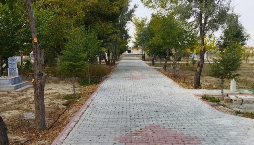 2021 YILI KARAPINAR İLÇESİ MUHTELİF MAHALLE MEZARLIKLARINDA ÇEVRE DÜZENLEMESİ faaliyet gorseli