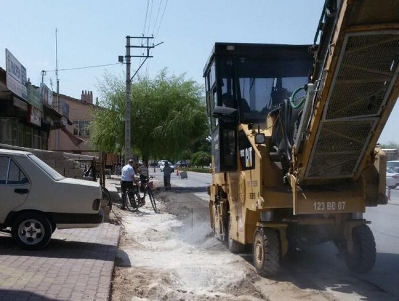 KARAMAN CADDESİ  TRETUVAR ÇALIŞMALARI  faaliyet gorseli