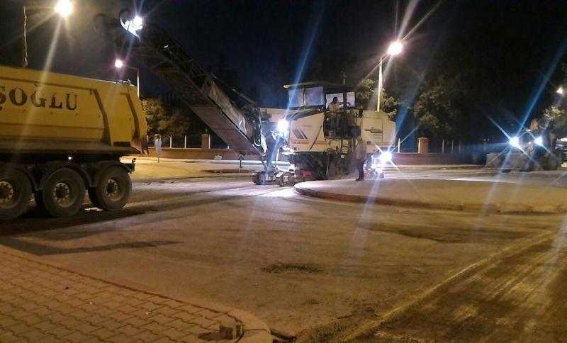 LARENDE CADDESİ VE ESKİ MERAM CADDESİ ASFALT ÇALIŞMASI faaliyet gorseli