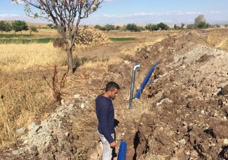 KARADİĞİNDERESİ MAHALLESİ  DAMLAMA SULAMA SİSTEMİ  faaliyet gorseli