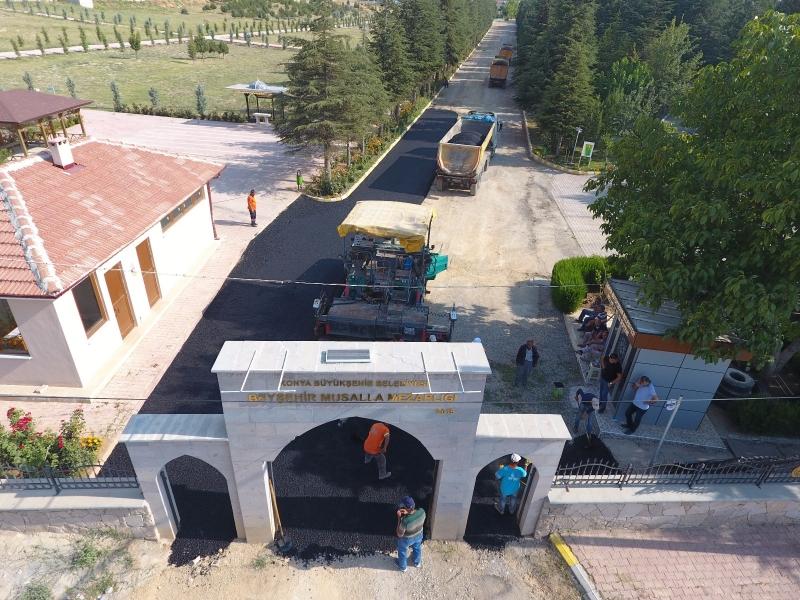 BEYŞEHİR  MERKEZ MEZARLIK DÜZENLEME ÇALIŞMALARI  faaliyet gorseli