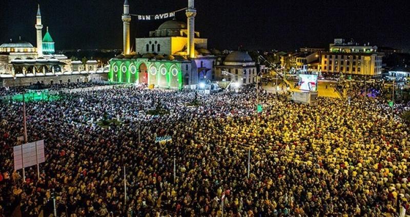 MEVLANA MEYDANI TERAVİH NAMAZI VE KANDİL PROGRAMI faaliyet gorseli