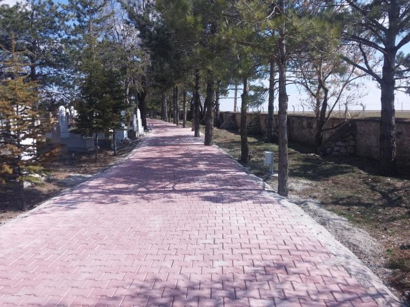 BAŞHÜYÜK MAHALLESİ MEZARLIK DÜZENLEME ÇALIŞMALARI  faaliyet gorseli