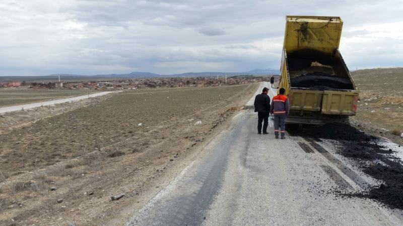 YEŞİLOBA MAHALLE YOLU YAMA ÇALIŞMASI  faaliyet gorseli