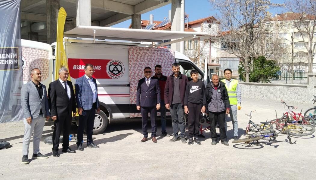 BİSİKLET DESTEK ARACI- ÜCRETSİZ MOBİL BİSİKLET TAMİR ARACI HİZMETİ faaliyet gorseli