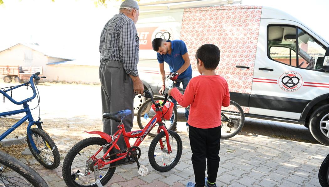 BİSİKLET DESTEK ARACI- ÜCRETSİZ MOBİL BİSİKLET TAMİR ARACI HİZMETİ faaliyet gorseli