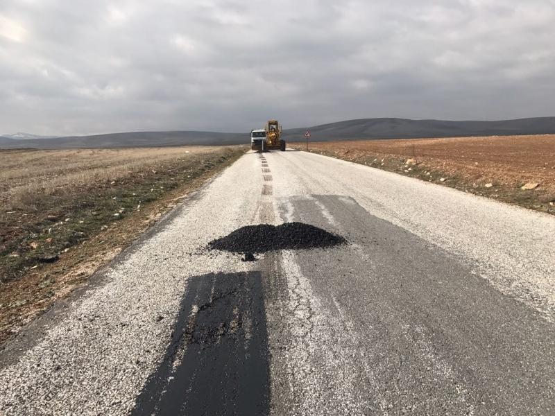 KAŞÖREN MAHALLE YOLU YAMA ÇALIŞMASI  faaliyet gorseli