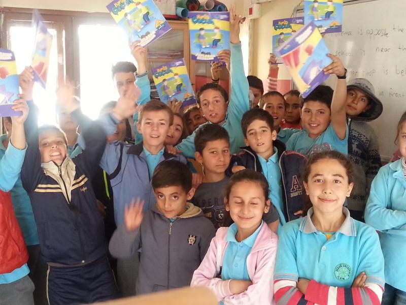 MEDENİYET OKULU DEĞERLER EĞİTİMİ DERGİ DAĞITIMI faaliyet gorseli