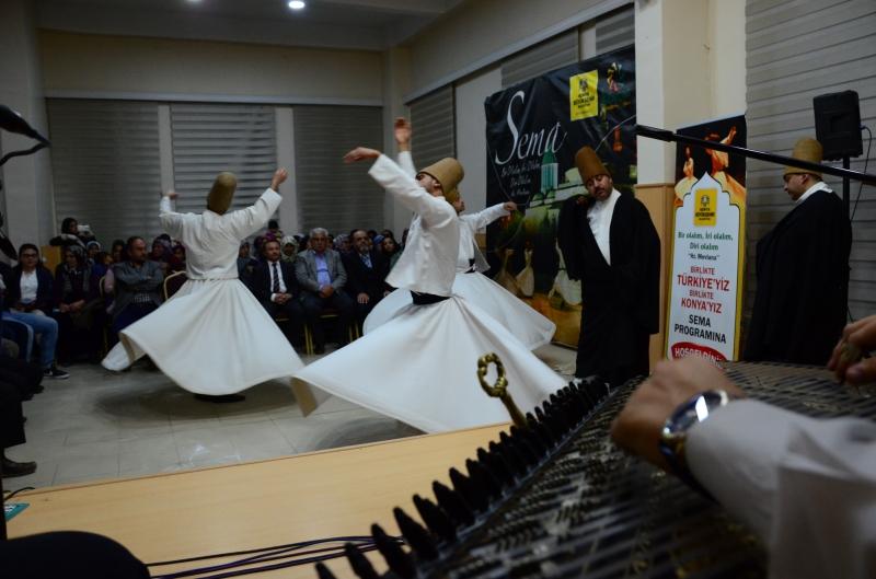 KONYA SEMA'DA BULUŞUYOR, İLÇE SEMA PROGRAMI faaliyet gorseli
