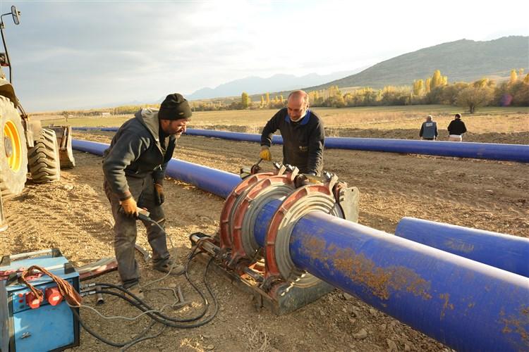 BÖĞRÜDELİK MAHALLESİ YÜS CAZİBELİ DAMLA SULAMA SİSTEMİ faaliyet gorseli