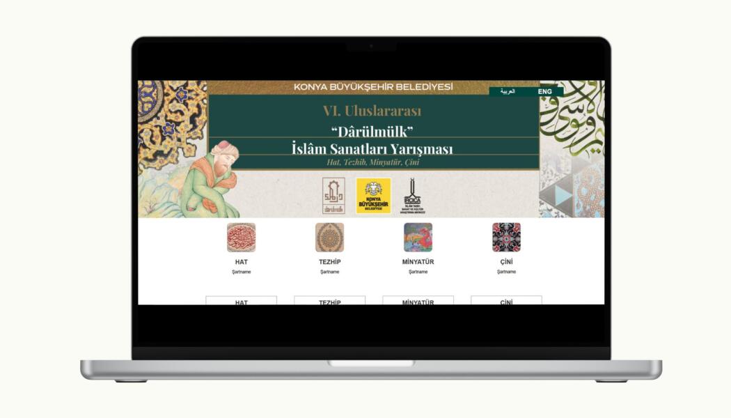 İSLAM SANATLARI YARIŞMASI BAŞVURU SİSTEMİ (İSLAMSANATLARİ.KONYA.BEL.TR) faaliyet gorseli