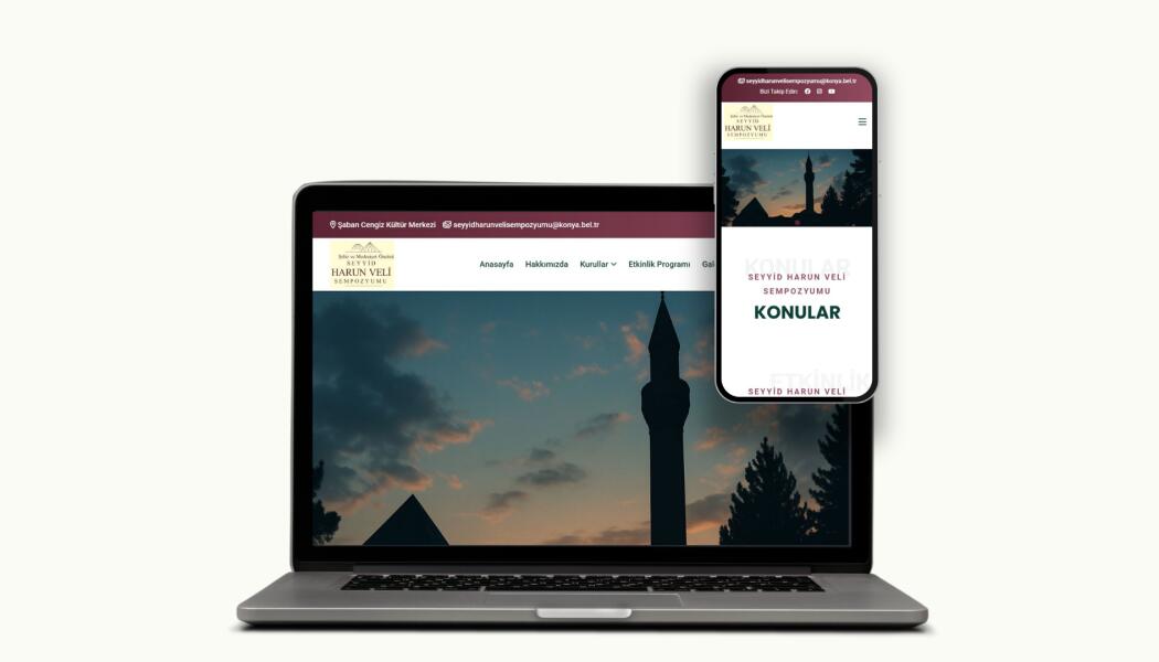 SEYYİD HARUN VELİ SEMPOZYUMU WEB UYGULAMASI (SHVSEMPOZYUMU.KONYA.BEL.TR) faaliyet gorseli