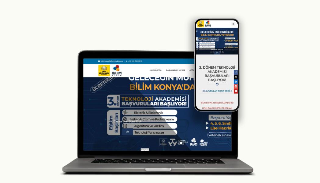 BİLİM KONYA WEB UYGULAMASI (BİLİM.KONYA.BEL.TR) faaliyet gorseli