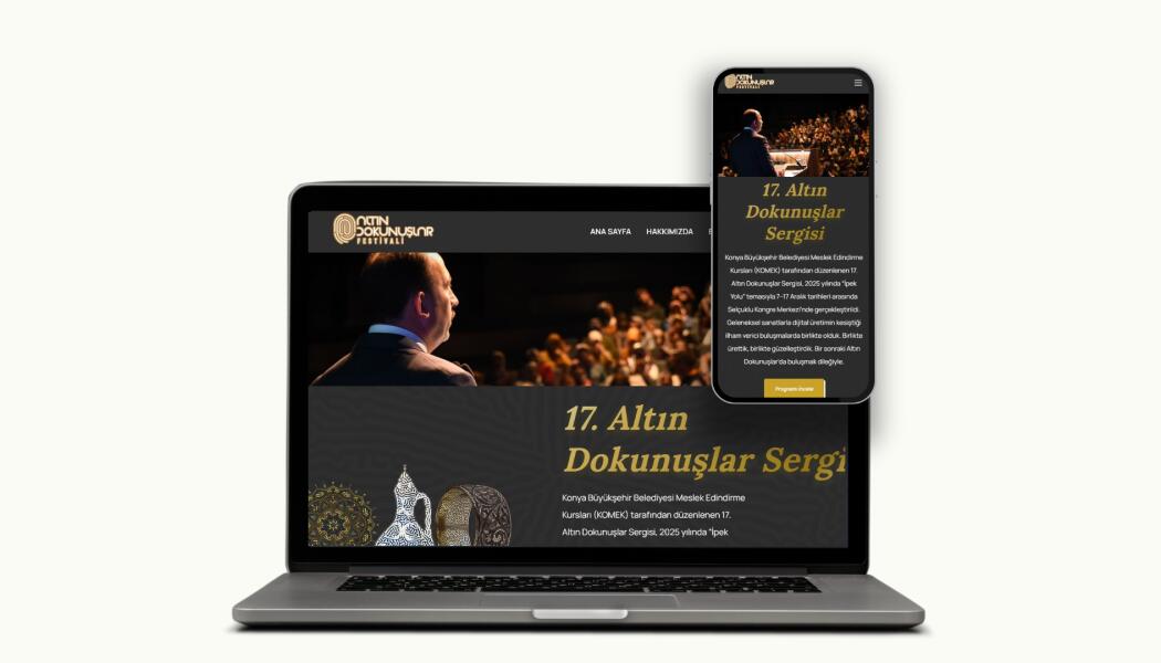 ALTIN DOKUNUŞLAR WEB UYGULAMASI (ALTİNDOKUNUSLAR.COM) faaliyet gorseli