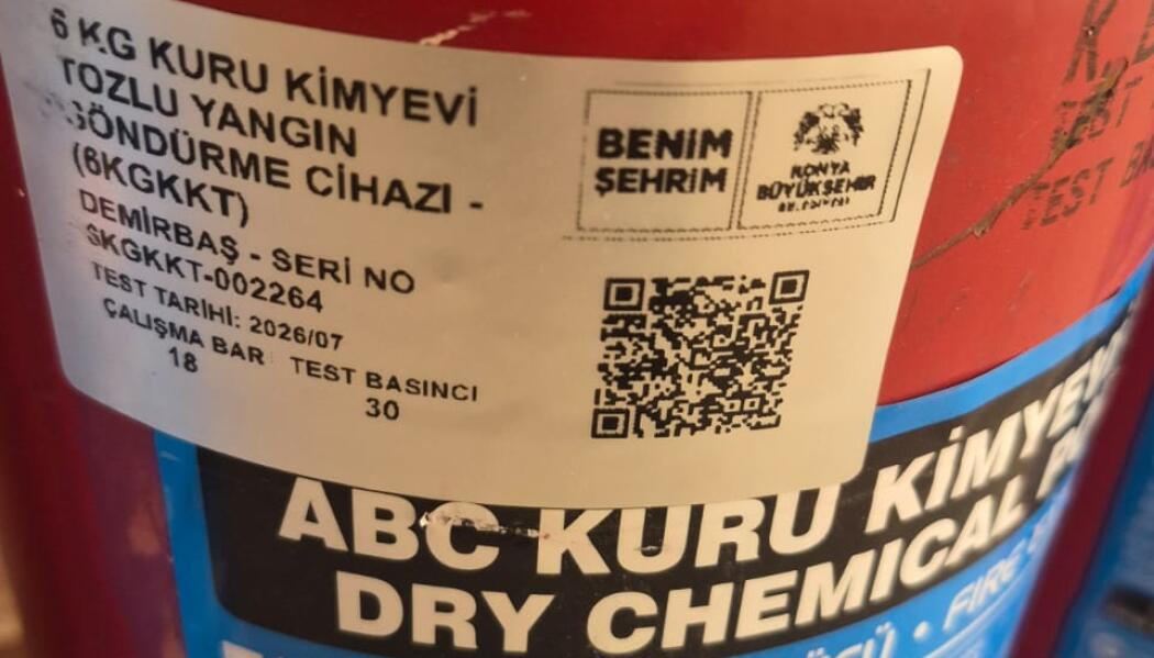 YANGIN SÖNDÜRME TÜPÜ DAĞITIMI VE TAKİBİ faaliyet gorseli
