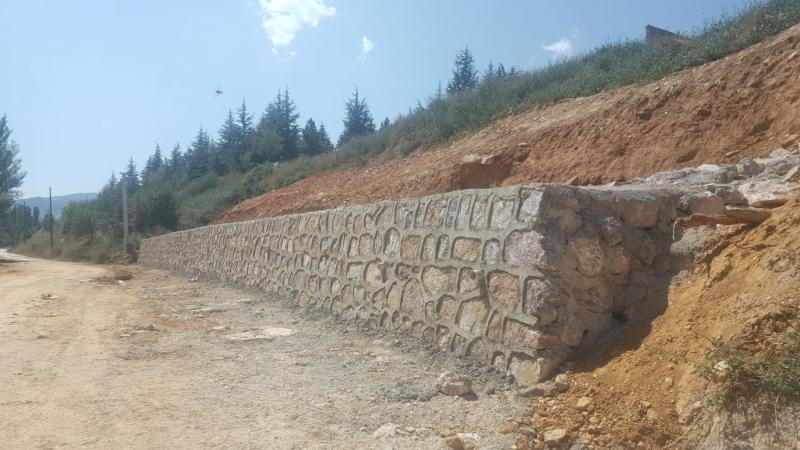 AYASLAR MAHALLESİ MEZARLIK YOLU İSTİNAT DUVARI YAPIMI faaliyet gorseli