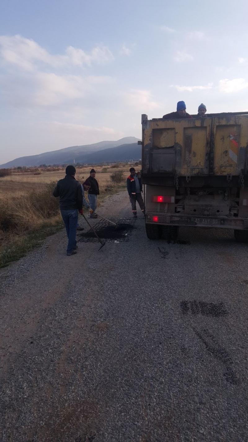ÜÇHÜYÜK MAHALLE YOLU YAMA ÇALIŞMASI  faaliyet gorseli