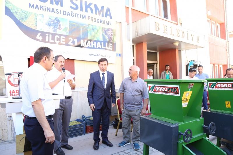  AŞAĞIEŞENLER MAHALLESİ ÜZÜM SIKMA MAKİNESİ  faaliyet gorseli