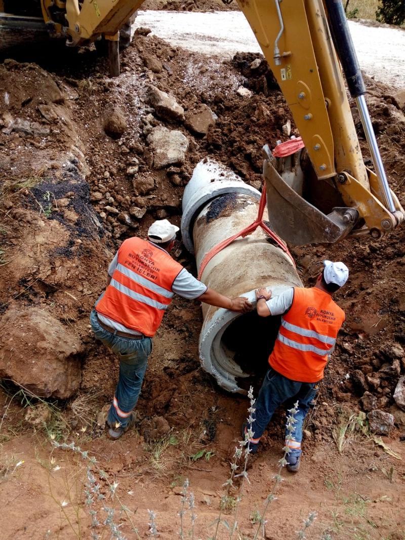 ARMUTLU - HAMZALAR ARASI BÜZ ATIMI ÇALIŞMASI faaliyet gorseli