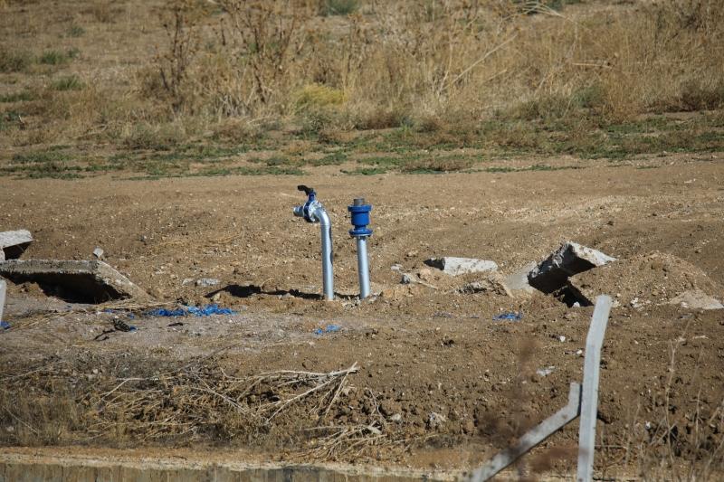 BAŞHÜYÜK GÖLETTEN DAMLAMA SULAMA  YAPIMI  faaliyet gorseli