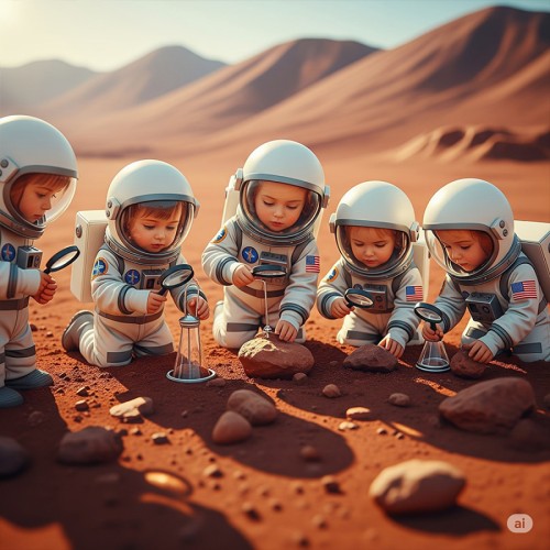 Minik Mars Araştırmacıları
